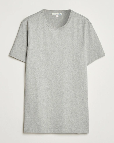 Merz b. Schwanen Classic Fit Sturdy T-Shirt Grey Melange – Gris