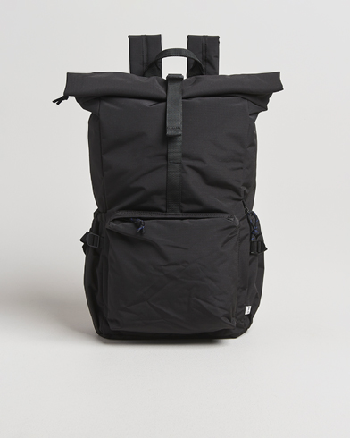 NN07 NN07Nylon Ripstop Rolltop BackpackBlack – Negro