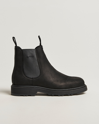 GANT Blisdor Rough Leather Chelsea Boot Black – Negro