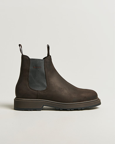 GANT Blisdor Rough Leather Chelsea Boot Dark Brown – Marrón