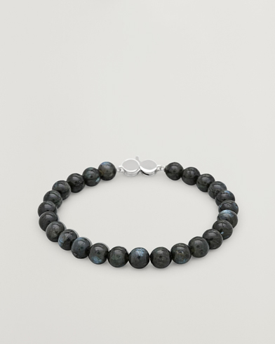 Tom Wood Cove Bracelet Black Larvikite – Negro