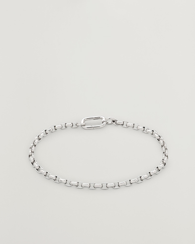 Tom Wood Lee Bracelet Thick Silver – Plata