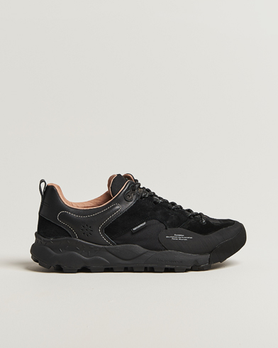 Flower Mountain Back Country Suede/Leather Sneaker Black – Negro