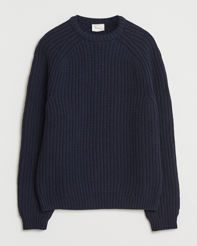 Forét Trip Chunky Rib Knit Navy – Azul