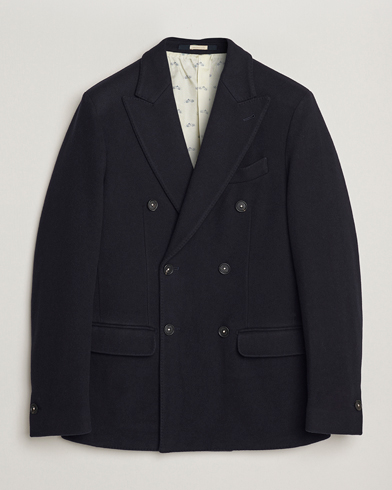 Massimo Alba Cashmere Peacoat Navy – Azul