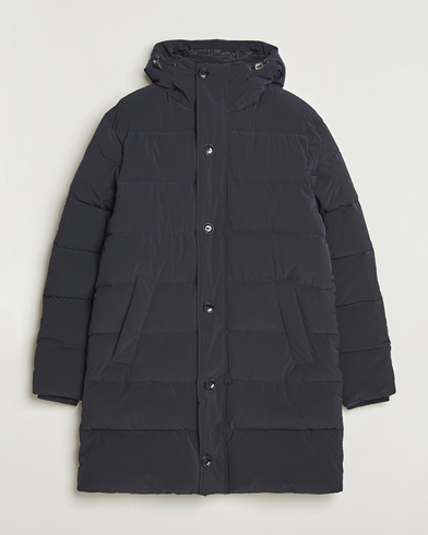 Oscar Jacobson Padded Parka Navy – Azul
