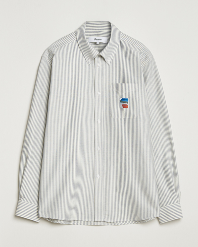 Palmes Deuce Oxford Shirt Light Blue Stripe – Azul