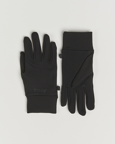 SOAR Running Winter Gloves Black – Negro