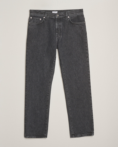 Filippa K Tapered Cropped Jeans Washed Black – Negro