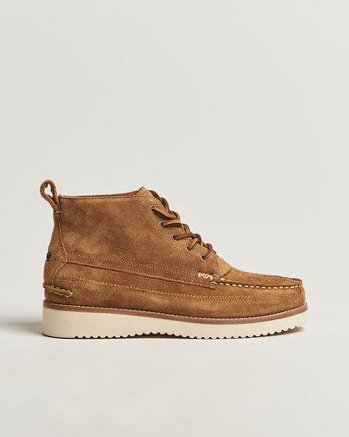 Polo Ralph Lauren Ranger Work Boot Desert Tan Suede – Marrón