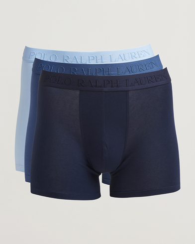 Polo Ralph Lauren 3-Pack Boxer Briefs Blue – Azul