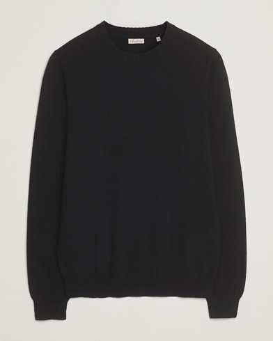 Stenströms Cashmere Crewneck Black – Negro