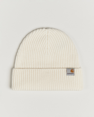 Carhartt WIP Gabe Wool/Cashmere Beanie Wax – Blanco