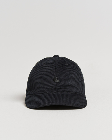 Carhartt WIP Harlem Cord Cap Black – Negro