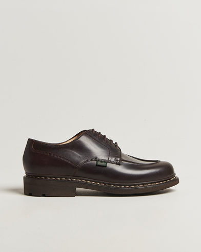 Paraboot Chambord Cordovan Derby Burgundy – Marrón