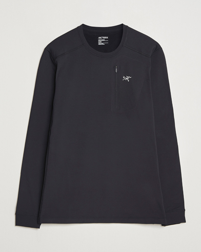 Arc'teryx Rho Baselayer Crew Neck Black – Negro