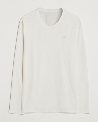 Arc'teryx Cormac Long Sleeve T-Shirt Arctic Silk Heather – Blanco