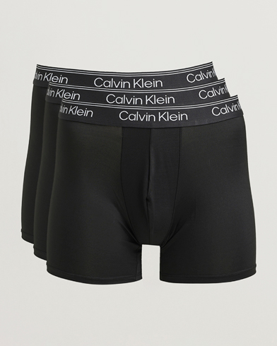 Calvin Klein 3-Pack Micro Stretch Boxer Brief Black – Negro