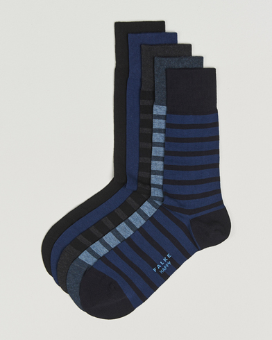 Falke Happy 5-Pack Cotton Socks Multi – Azul