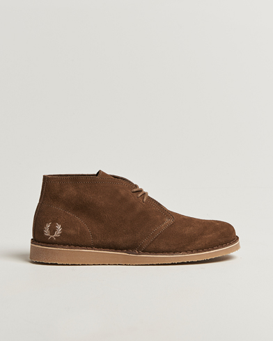 Fred Perry Hawley Suede Chukka Boot Marsh Brown – Marrón