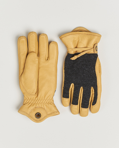 Hestra Daniel Wool/Goat Leather Glove Charcoal/Tan – Amarillo