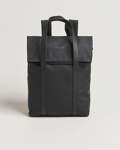 RAINS 2 Way Tote Backpack Black – Negro