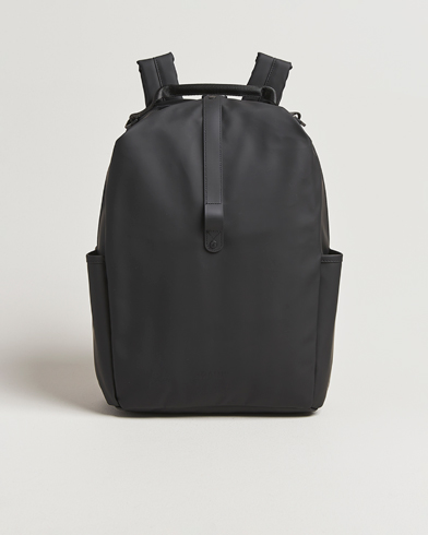 RAINS Clip Front Backpack Black – Negro