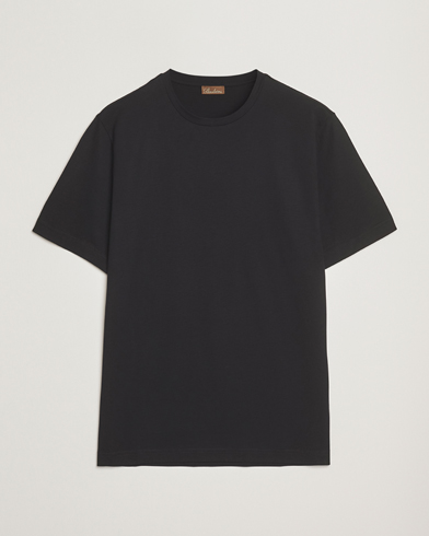 Stenströms Supima Cotton T-Shirt Black – Negro