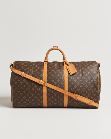 Louis Vuitton Pre-Owned Keepall Bandoulière 60 Monogram – Marrón