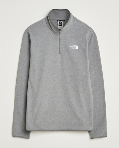 The North Face Glacier Fleece 1/4 Zip Grey – Gris