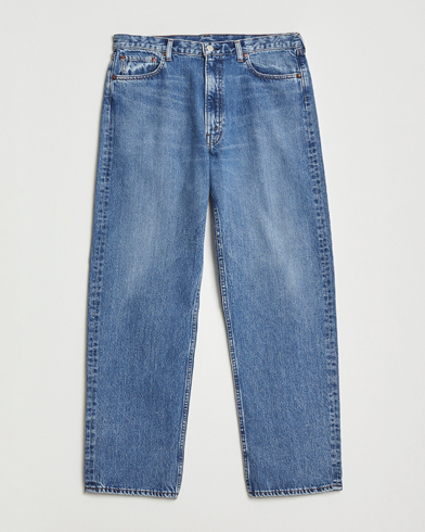 orSlow 101 Dad Fit Jeans Denim Used – Azul