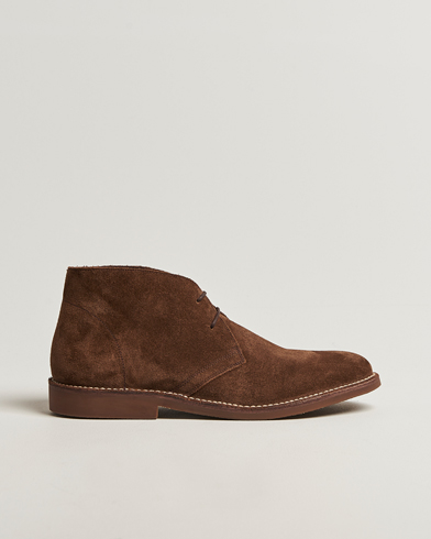 Loake Shoemakers Sahara Suede Chukka Dark Brown – Marrón
