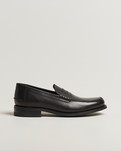 Loake 1880 Kingscliffe Leather Loafer Black – Negro