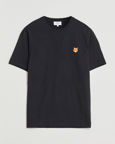 Maison Kitsuné Fox Head T-Shirt Black – Negro