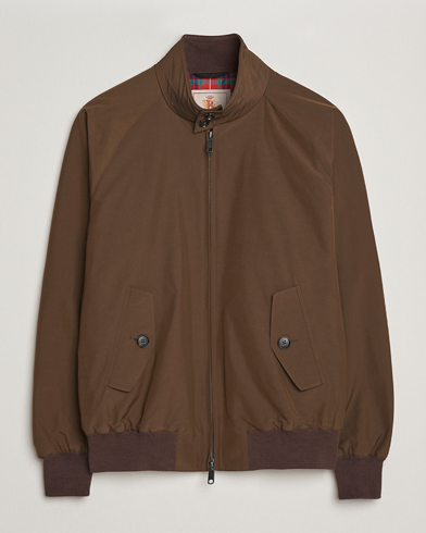 Baracuta G9 Original Harrington Jacket Slate Black – Marrón