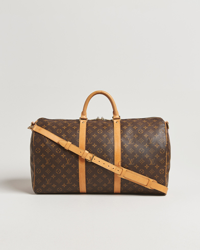 Louis Vuitton Pre-Owned Keepall Bandoulière 50 Monogram – Marrón