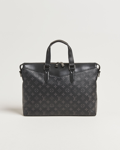 Louis Vuitton Pre-Owned Briefcase Explorer Monogram Eclipse – Gris