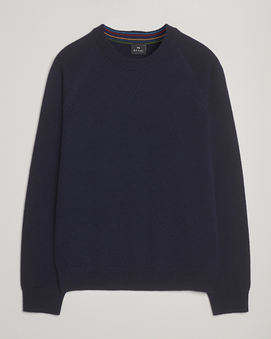 PS Paul Smith Merino Knitted Sweater Blue – Azul