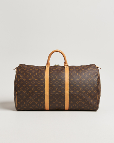 Louis Vuitton Pre-Owned Keepall 55 Monogram – Marrón