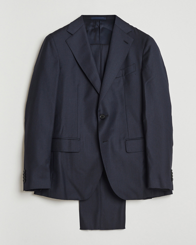 Caruso Aida Super 130s Wool Suit Navy – Azul