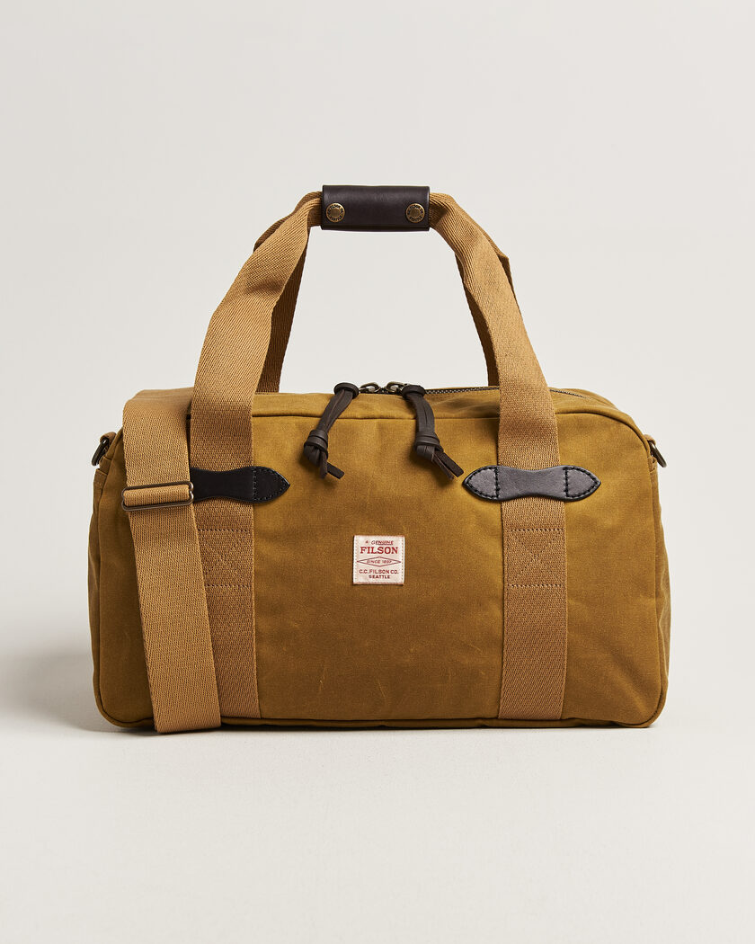 Filson Tin Cloth Small Duffle Tan – Marrón
