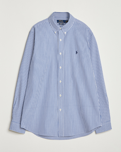Polo Ralph Lauren Custom Fit Stretch Poplin Shirt Bengal Stripe – Azul
