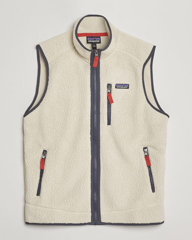 Patagonia Retro Pile Vest Pelican – Blanco