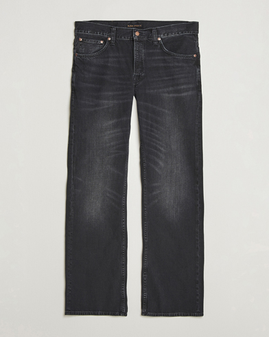 Nudie Jeans Flare Glenn Jeans Black Storm – Negro