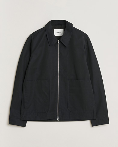 NN07 Gael Nylon Jacket Black – Negro