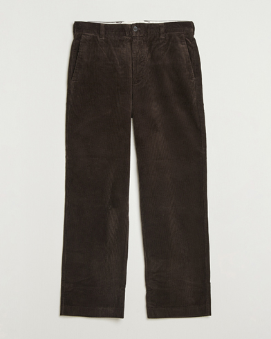 NN07 Paw Relaxed Fit Corduroy Trousers Demitasse Brown – Marrón