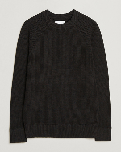 NN07 Jacobo Cotton Knitted Sweater Dusky Port – Marrón