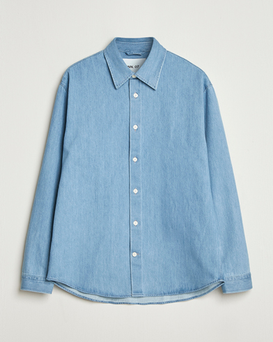 NN07 Casper Denim Overshirt Blue – Azul