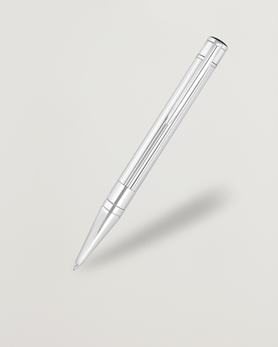 S.T. Dupont D-Initial Ballpoint Pen Chrome – Plata