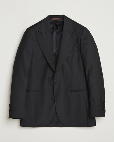 Morris Loro Piana Tuxedo Jacket Black – Negro